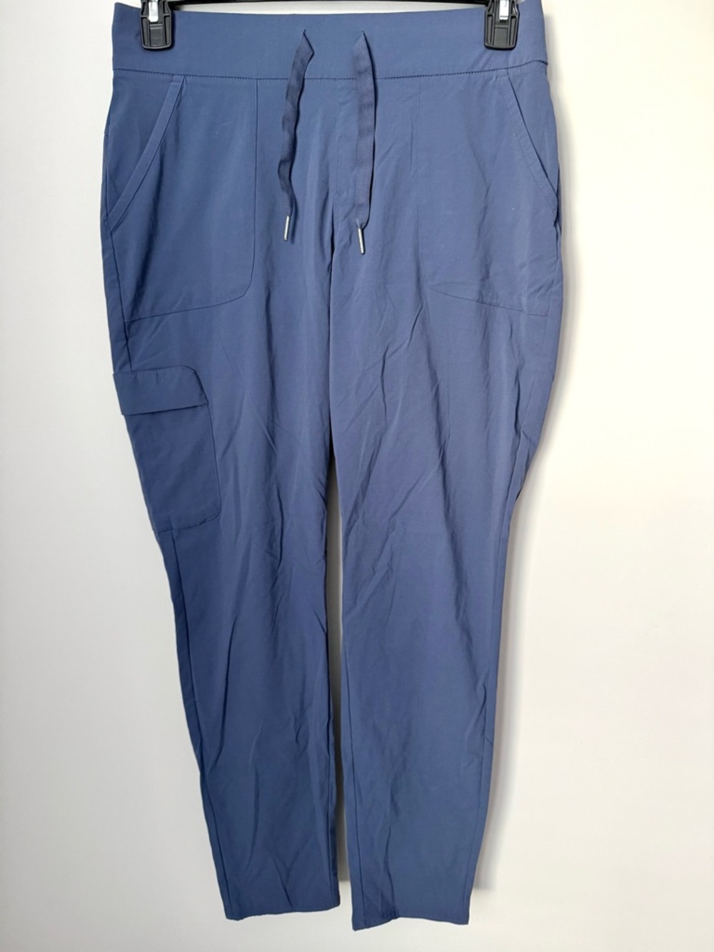 Columbia Women’s Cargo Blue Jogger Pants with Drawstring and Pockets
